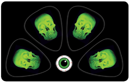 GREEN SKULLS